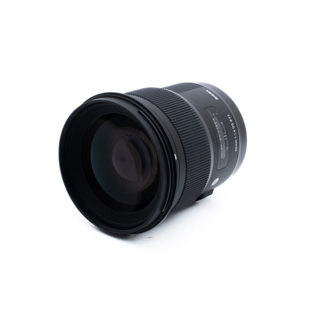 Sigma 50mm f14 DG Canon-2-3 Sigma Art 50mm f/1.4 DG Canon EF - Käytetty