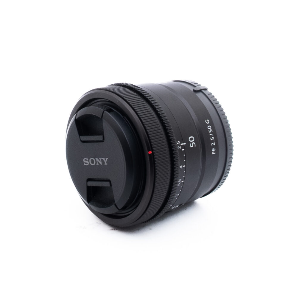 Sony 50mm f25 G-3-2 Sony FE 50mm f/2.5 G - Käytetty