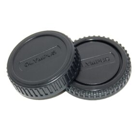 1373895619_396 Caruba Rear Lens and Body Cap for Olympus -suojustulppasarja