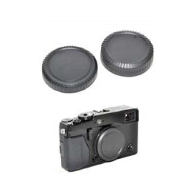 1373896546_509 Caruba Rear Lens and Body Cap for Fuji X-Mount -suojatulppasarja