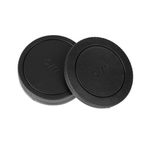 1375782569_630 Caruba Rear Lens and Body Cap for Canon EOS M -protective cap set
