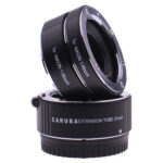 Caruba Extension Tube set Nikon Chroom -loittorengassarja