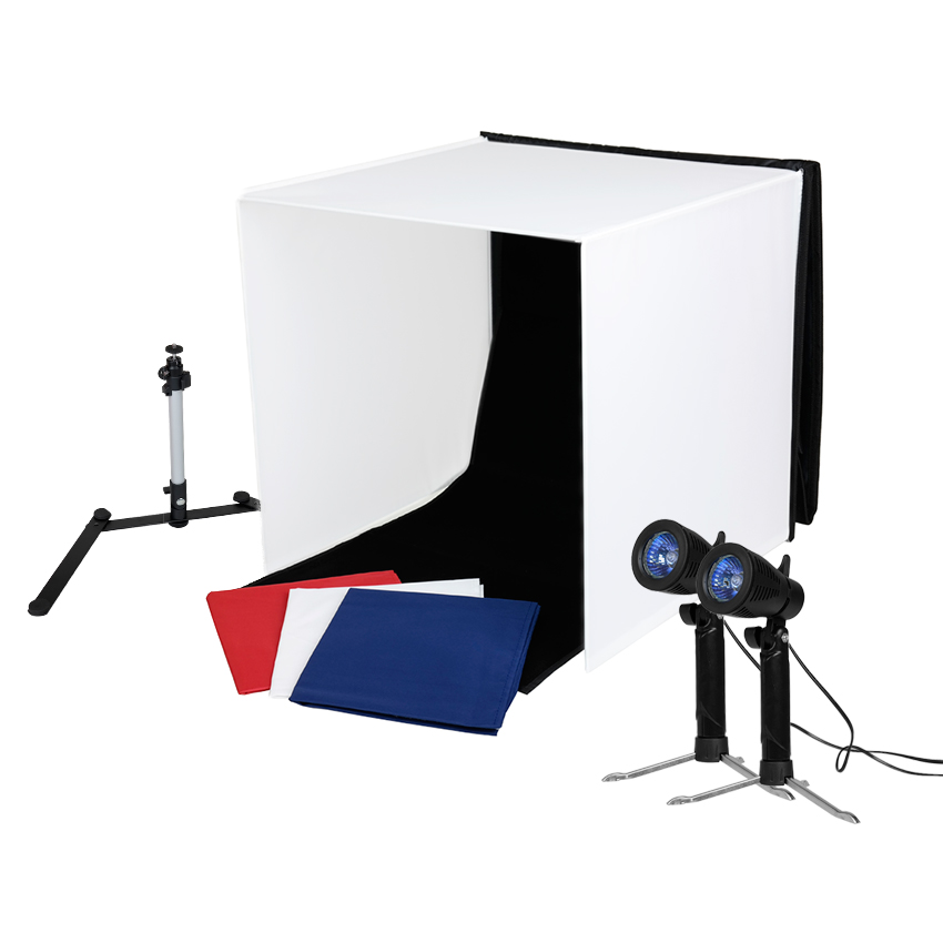 1418915800_430 Caruba Portable Photo Studio 40x40x40cm with Separate Halogen Bulbs -kannettava ministudio