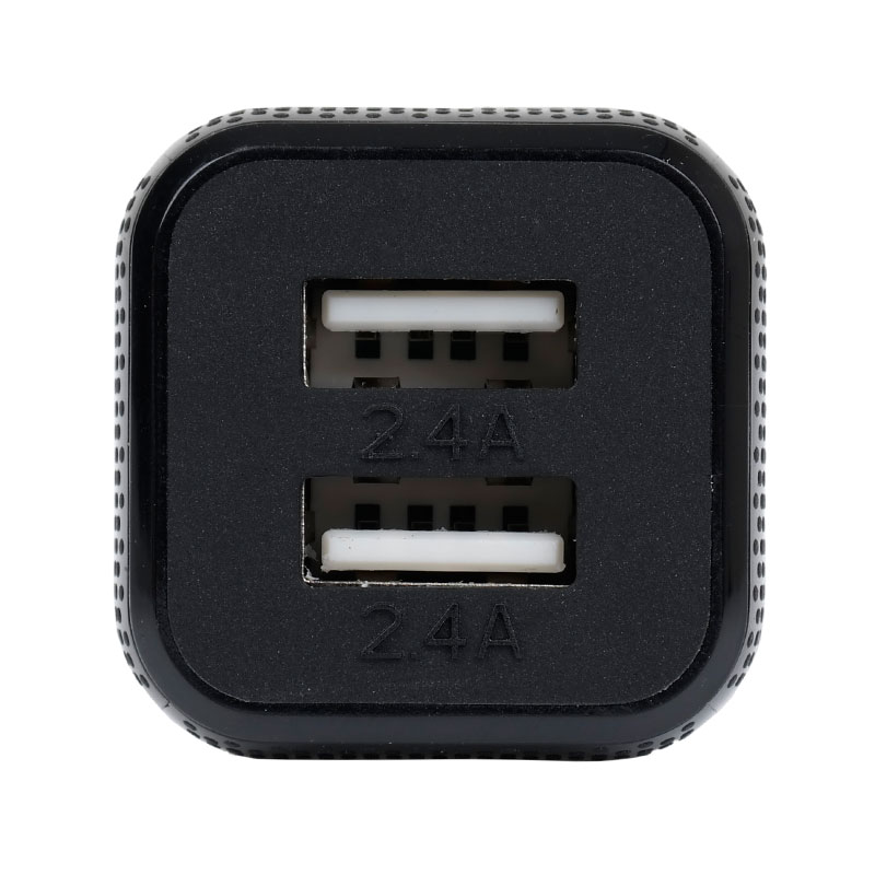 1438690578_269 Caruba Duo USB Car Charger 4.8 amp Black -autolaturi