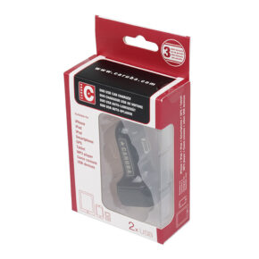 1438690578_391 Caruba Duo USB Car Charger 4.8 amp Black -autolaturi