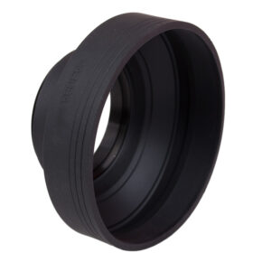 Caruba Rubber Sun Hood 3in1 49mm -chewing sunshade