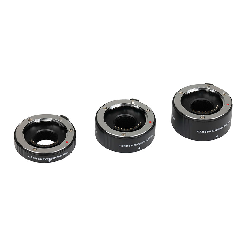 1452505778_666 Caruba Extension Tube set Pentax Q Chrome extension tube set