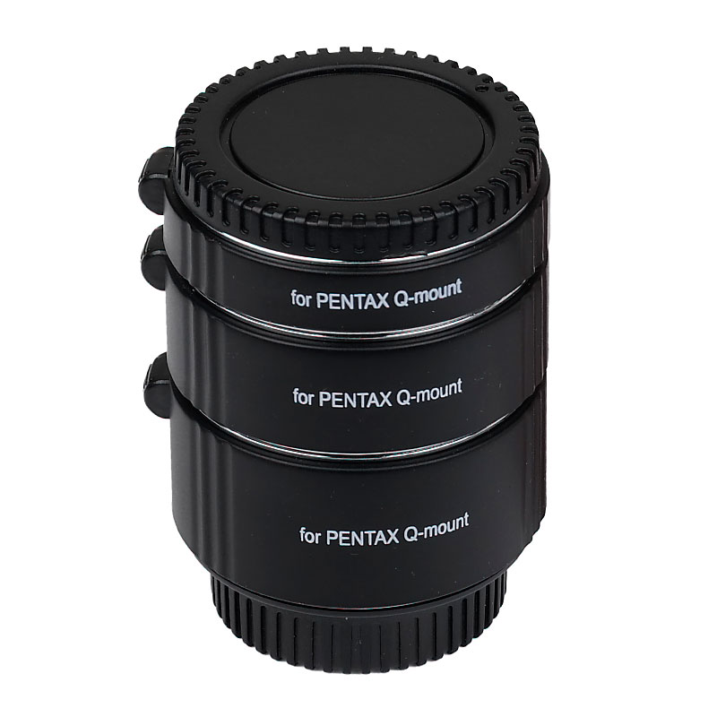 1452505780_802 Caruba Extension Tube set Pentax Q Chrome extension tube set