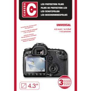 Caruba LCD Screen Protector Universal 4,3″ -näytönsuojakalvo