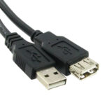 Caruba USB 2.0 | A Male - A Female | 3 meter -USB-jatkokaapeli