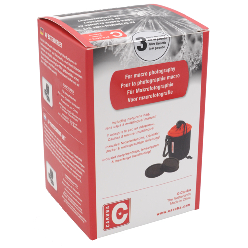 1464950868_454 Caruba Extension Tube Set Canon Chroom (Type II) -loittorengassarja