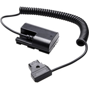 Caruba Battery Dummy Insert LP-E6 to D-Tap Power Cable -akkuadapterikaapeli