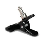 Caruba Heavy Duty Clamp Steel -studiopuristin spigot-adapterilla