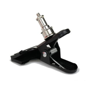Caruba Heavy Duty Clamp Steel -studiopuristin spigot-adapterilla