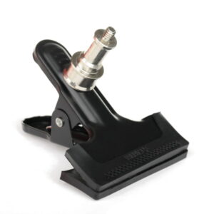 Caruba Heavy Duty Clamp Steel -studiopuristin spigot-adapterilla