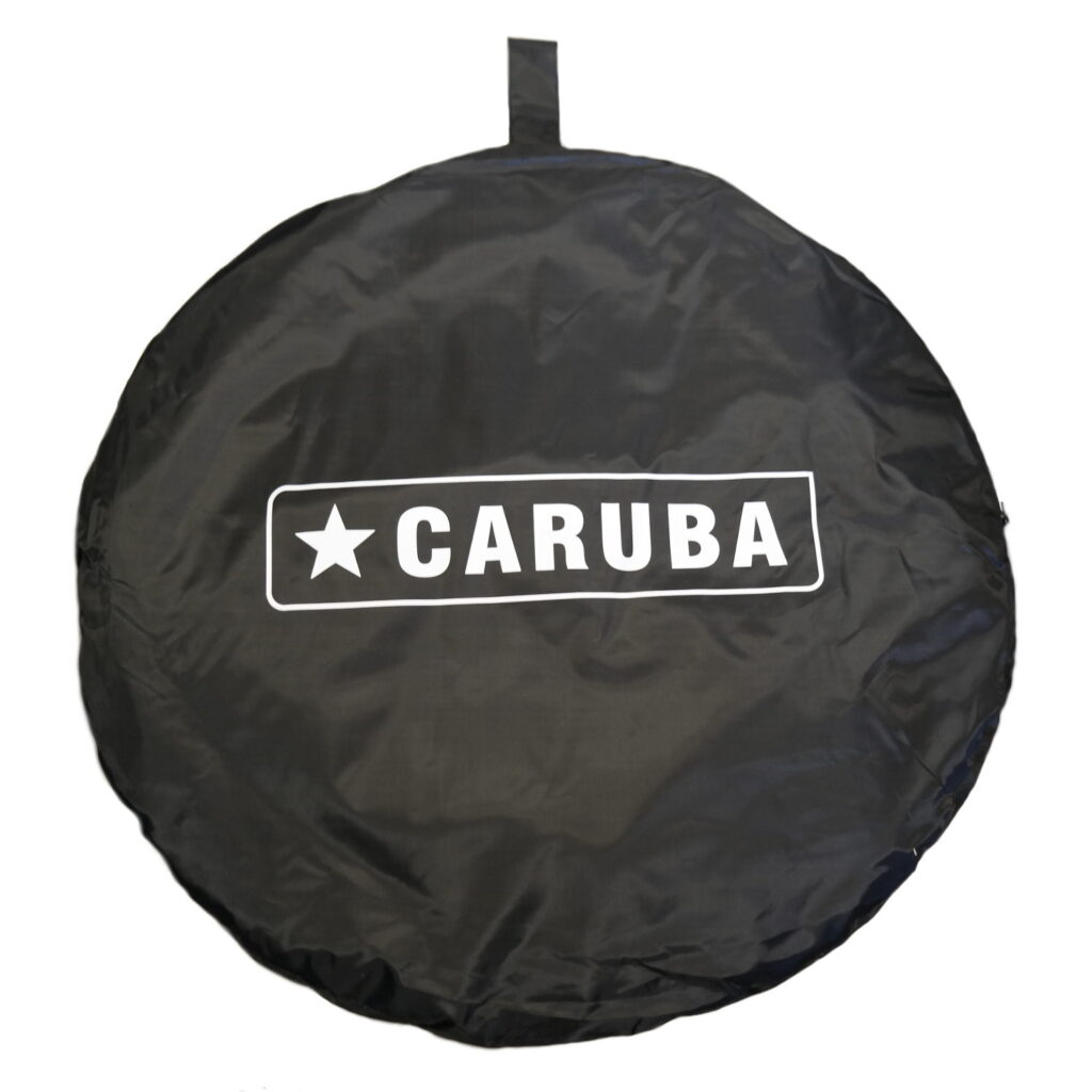Caruba Foldable Background Black/White Cotton 150x200cm