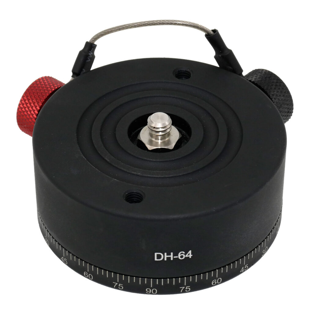 1494926414_102 Caruba Panorama Head Click System (DH-64) -panoraamapää
