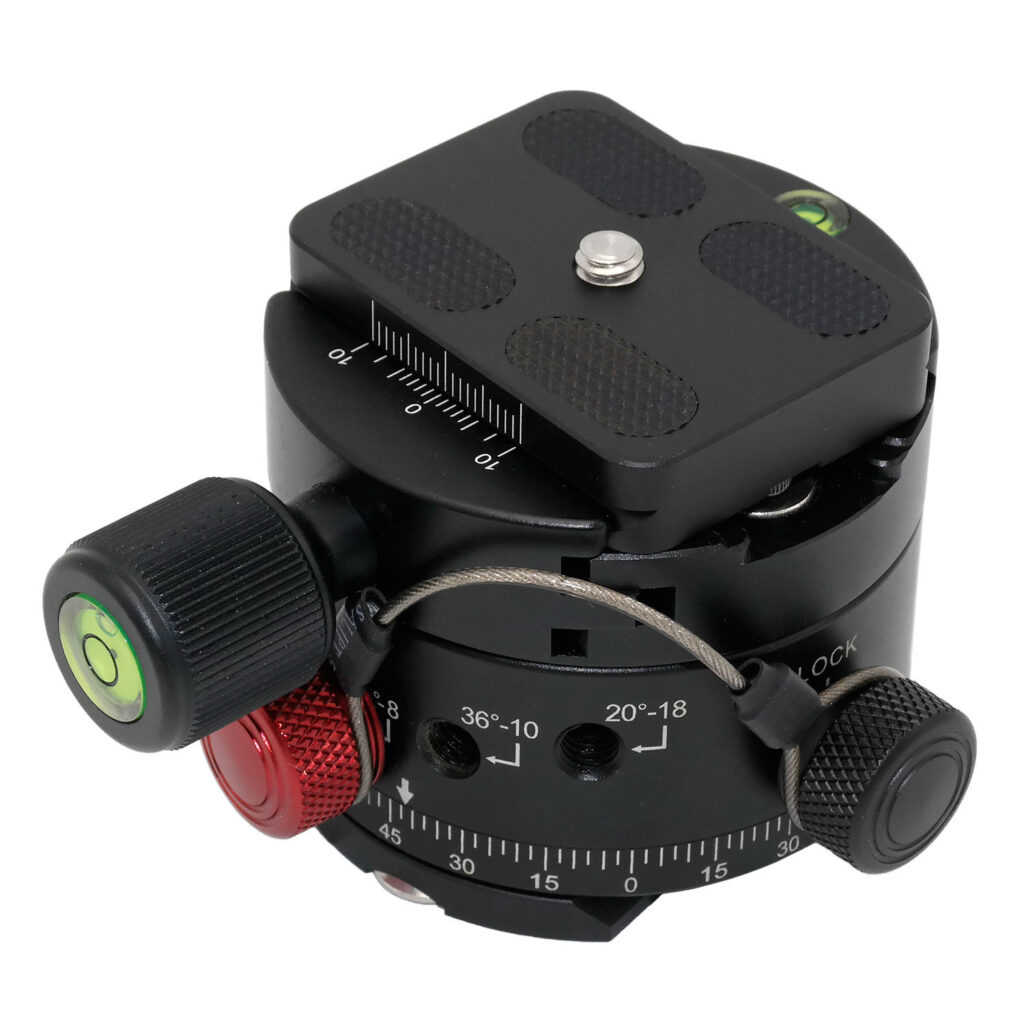 1494926462_010 Caruba Panorama Head Click System - Double Quick Release (DH-60) -panoraamapää