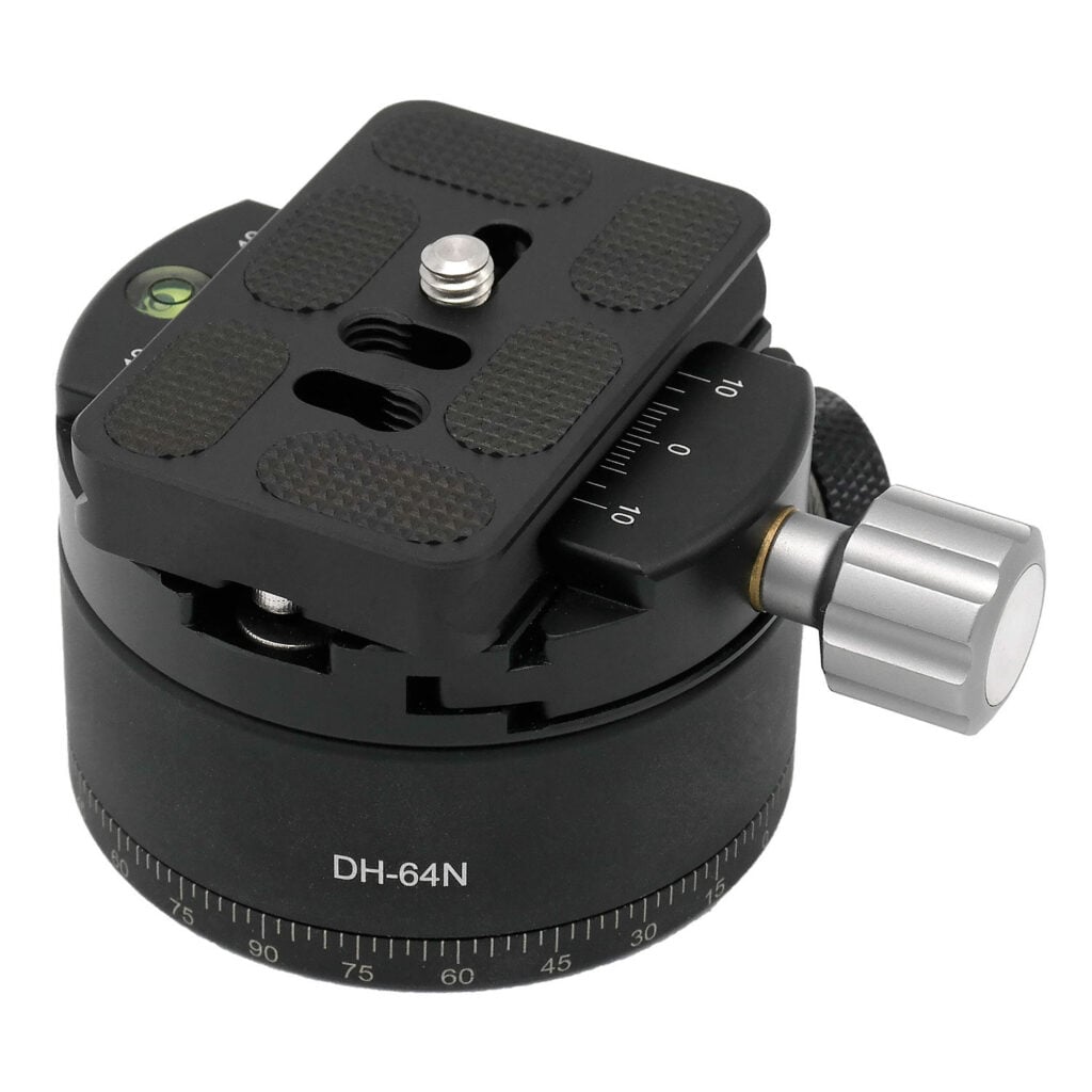 1494926517_101 Caruba Panorama Head Click System - Quick Release Top Side (DH-64N) -panoraamapää