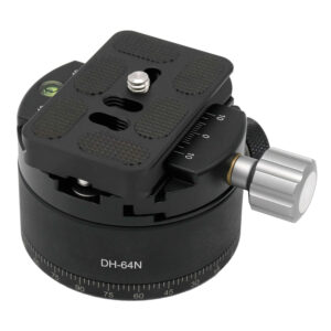 1494926517_101 Caruba Panorama Head Click System - Quick Release Top Side (DH-64N) -panoraamapää