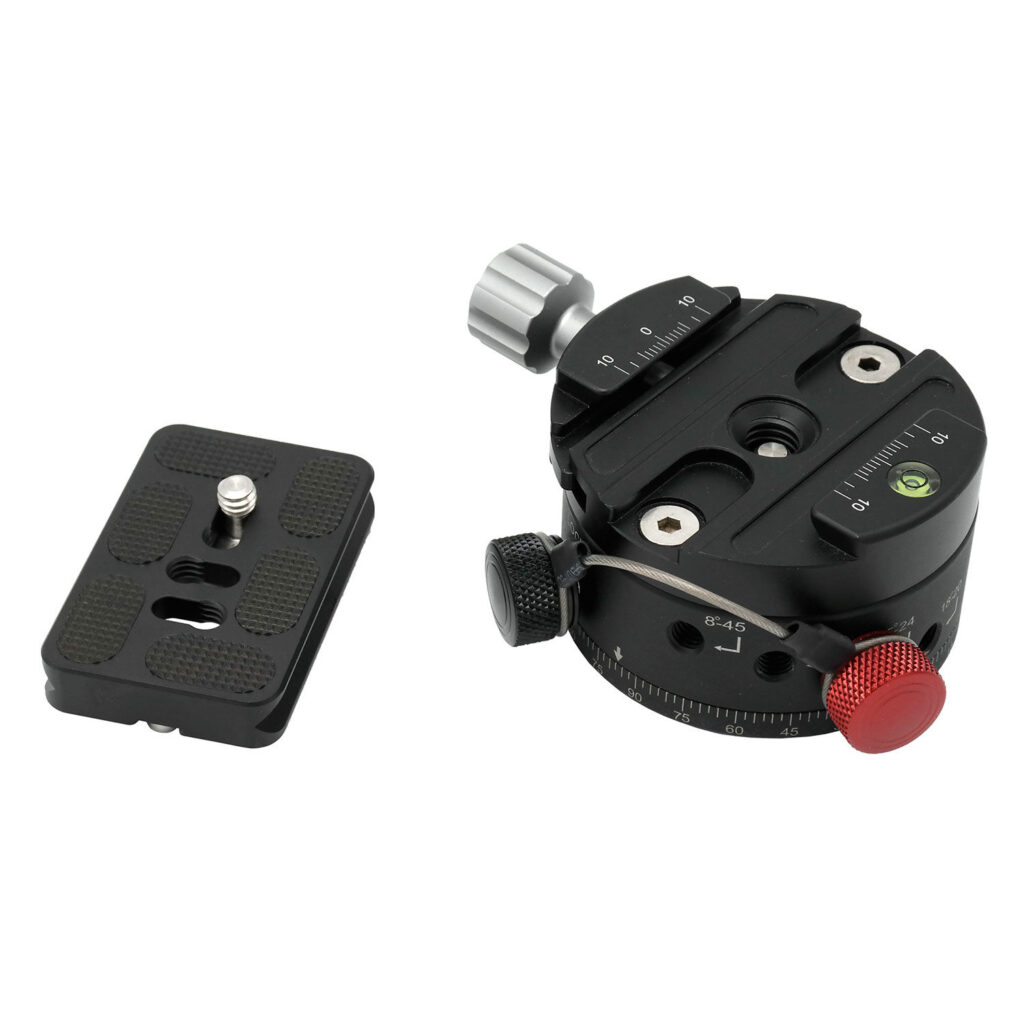 1494926518_719 Caruba Panorama Head Click System - Quick Release Top Side (DH-64N) -panoraamapää