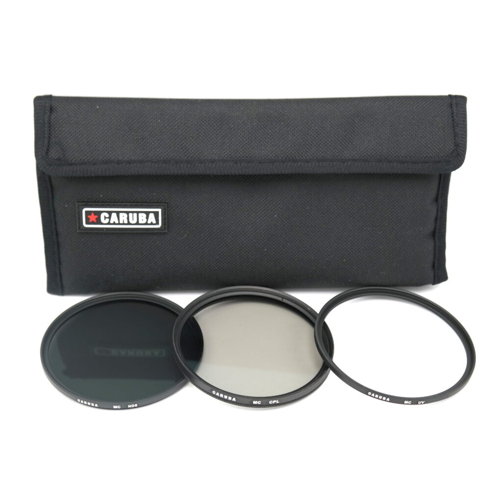 1496861616_882 Caruba UV + CPL + ND8 Filter Kit 67mm -suodinsarja