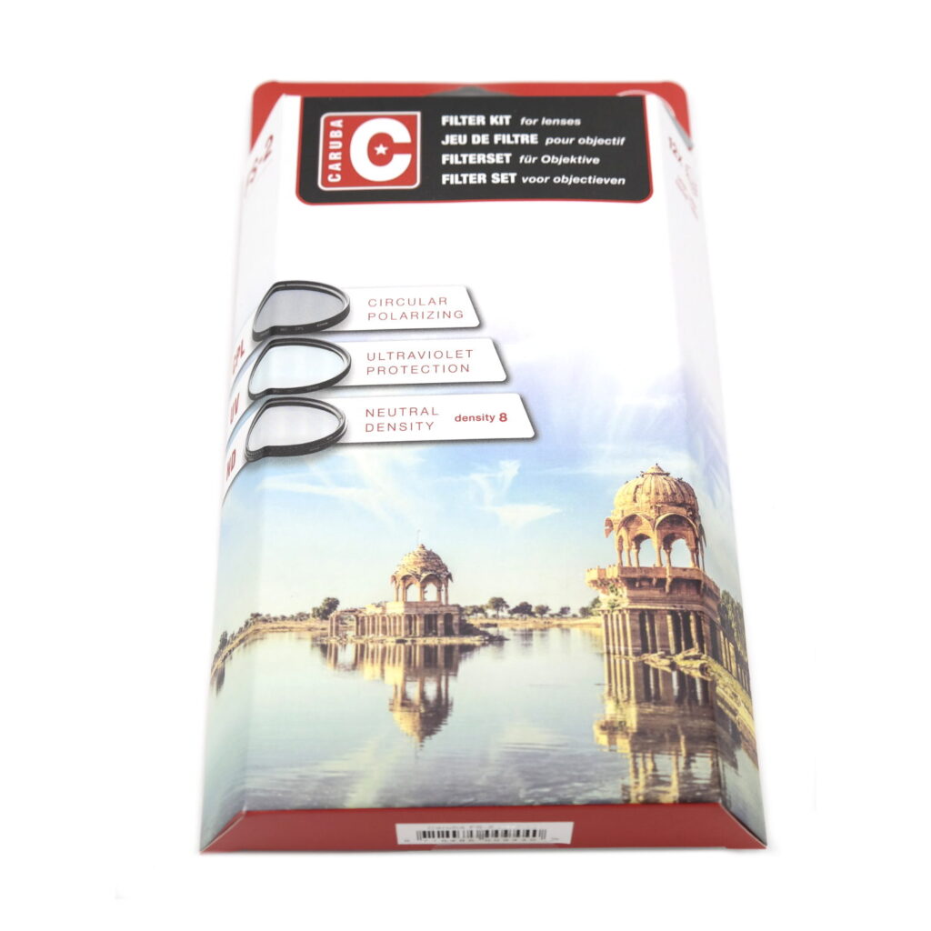 1496861688_928 Caruba UV + CPL + ND8 Filter Kit 77mm -suodinsarja