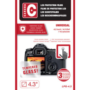 1496908522_686 Caruba LCD Optical Glass Protector 4,3" (2 kpl) -näytönsuojalasi