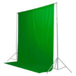 Caruba Background Cloth 2x3m Chroma Key Green - background cloth