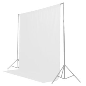 1514897578_154 Caruba Background Cloth 2x3m valkoinen -taustakangas