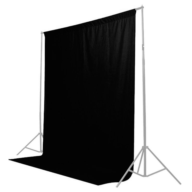 1514897585_604 Caruba Background Cloth 2x3m musta -taustakangas