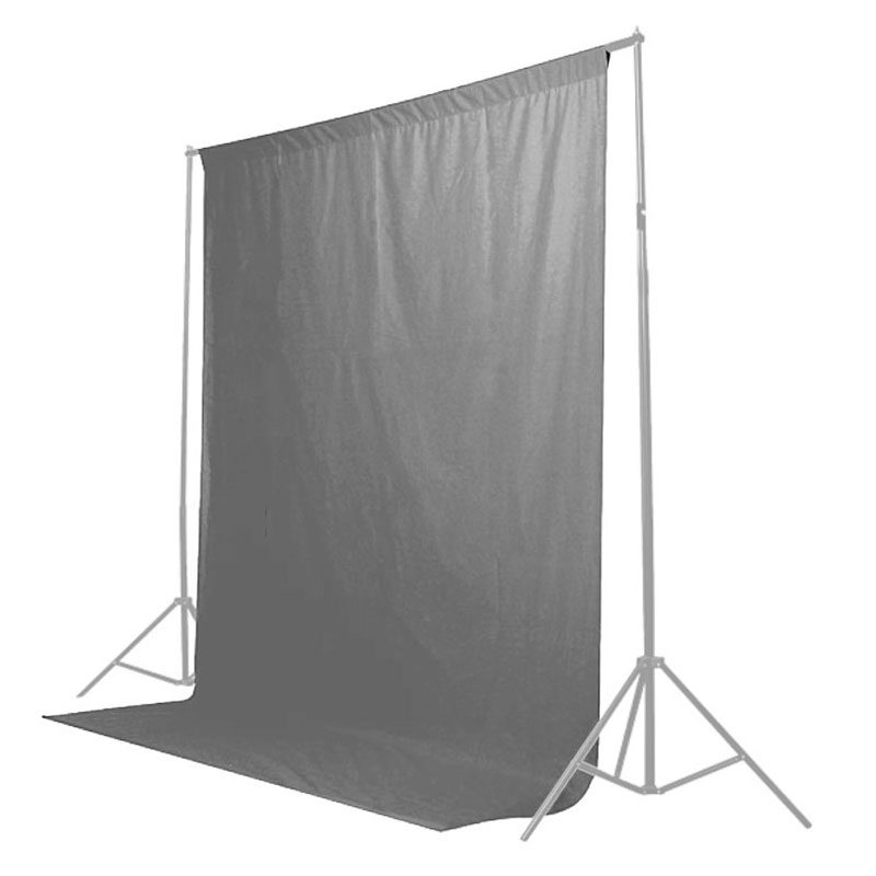 1514897591_551 Caruba Background Cloth 2x3m harmaa -taustakangas