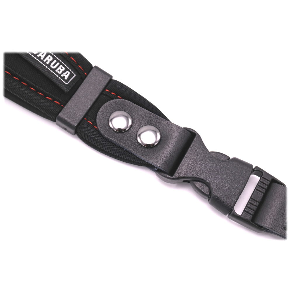 1520583605_451 Caruba Neoprene Wrist Strap musta/punainen -rannehihna