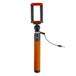 Caruba Selfie Stick Plug & Play oranssi -selfiekeppi