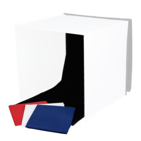 Caruba Background Set Portable Photo Studio 50x50x50cm -taustasetti