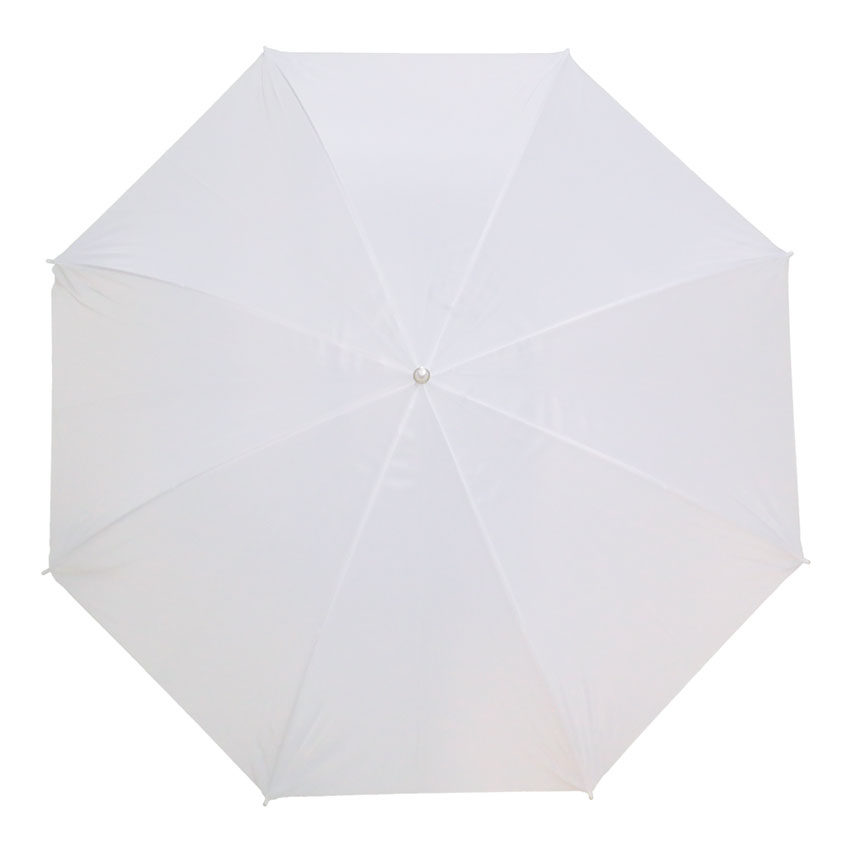 Caruba Flash Umbrella Transparent White 100cm -salamavarjo