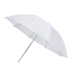 Caruba Flash Umbrella Transparent White 100cm -salamavarjo