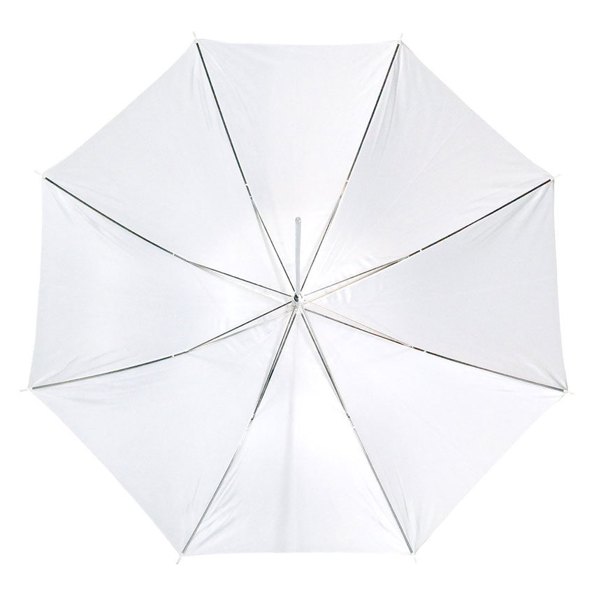 Caruba Flash Umbrella Transparent White 80cm -salamavarjo