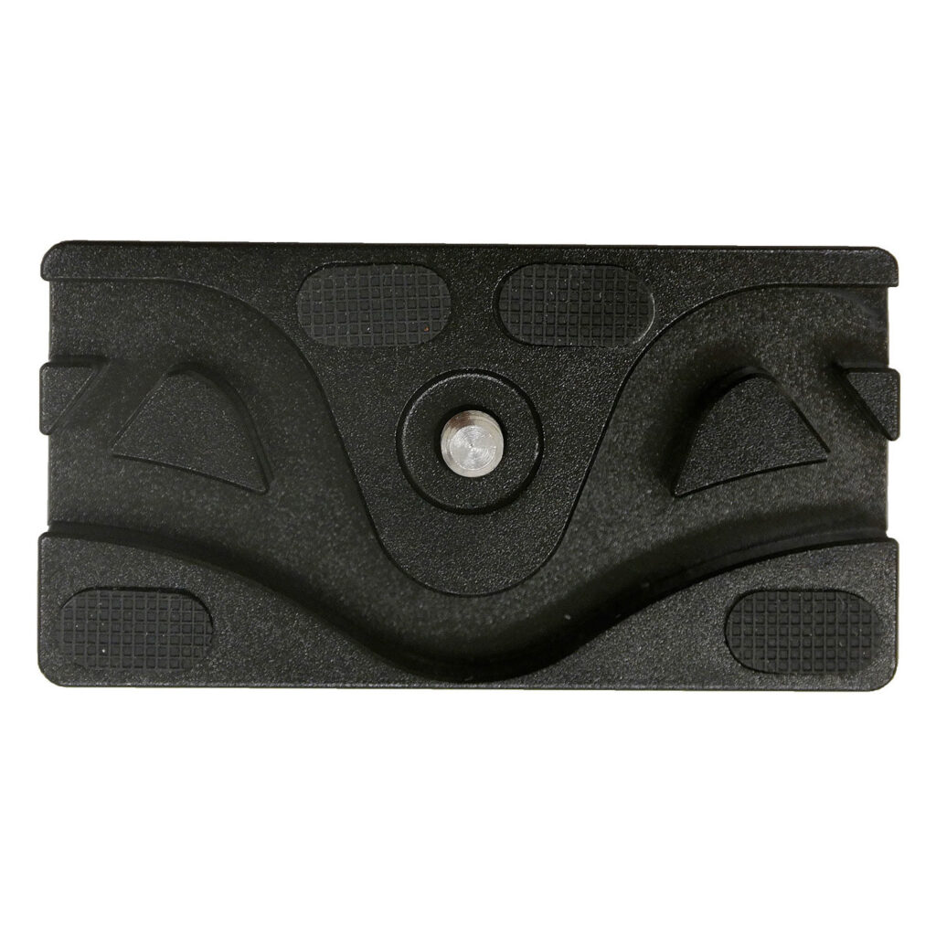 Caruba Cablestop Tripod Plate Black -jalustalevy