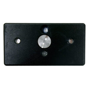 Caruba Cablestop Tripod Plate Black -jalustalevy