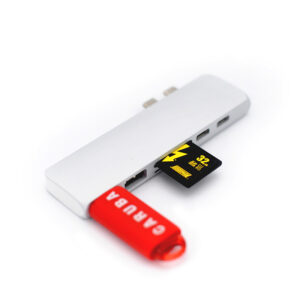 1534408893_786 Caruba Duo Hub for USB-C Grey -USB-C-hubi