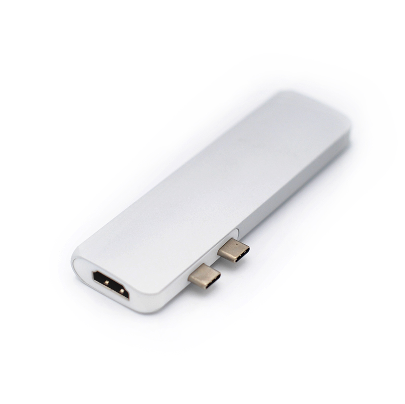 1534408893_964 Caruba Duo Hub for USB-C Grey -USB-C-hubi