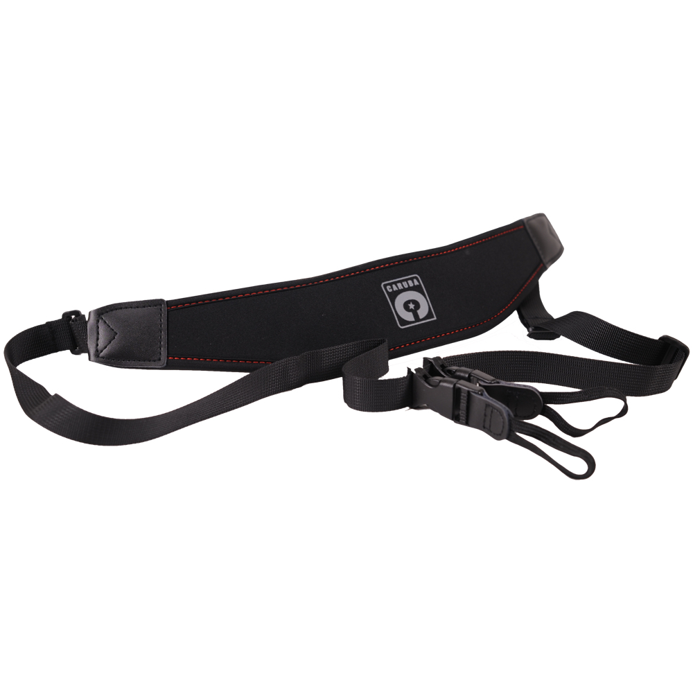 1544078364_008 Caruba Sling Strap Advanced Version musta/punainen -kamerahihna