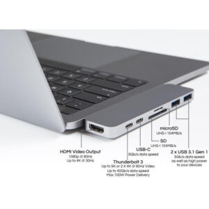 1545071223_741 Caruba Duo Hub for USB-C Grey -USB-C-hubi