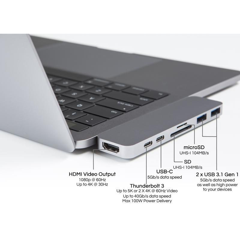 1545071223_741 Caruba Duo Hub for USB-C Grey -USB-C-hubi