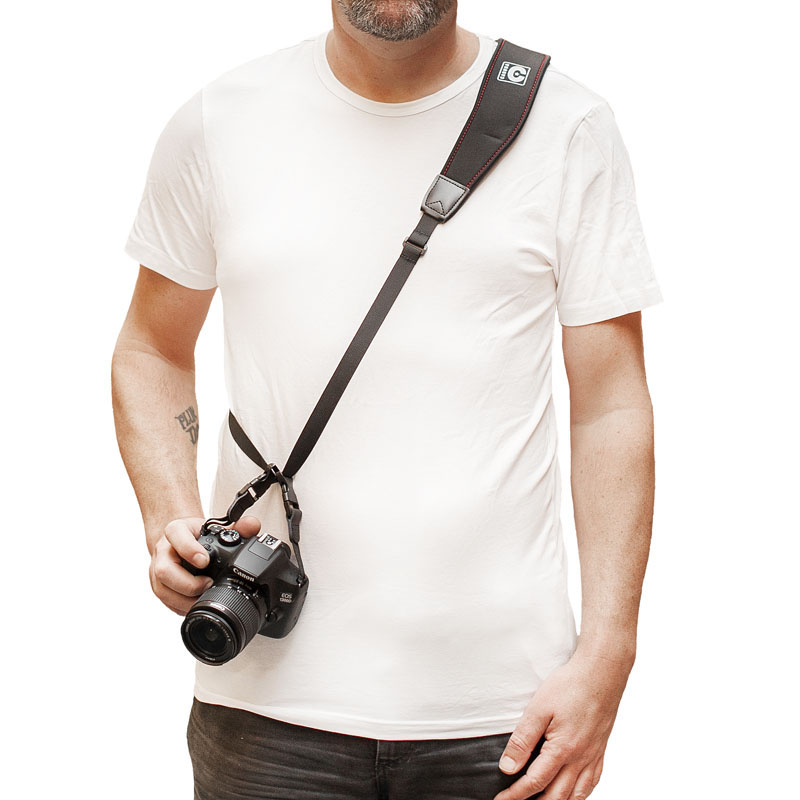 1545144406_764 Caruba Sling Strap Advanced Version musta/punainen -kamerahihna