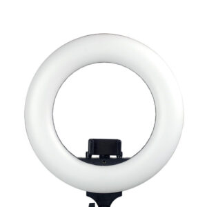 1550054477_536 Caruba Round Vlogger 12 inch LED Set with Bag, musta -LED-rengasvalosetti