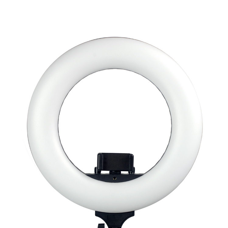 1550054477_536 Caruba Round Vlogger 12 inch LED Set with Bag, musta -LED-rengasvalosetti