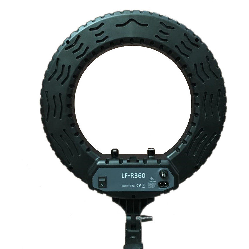 1550054477_968 Caruba Round Vlogger 12 inch LED Set with Bag, musta -LED-rengasvalosetti