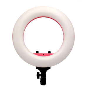 1550054556_507 Caruba Round Vlogger 12 inch LED Set with Bag - Pink (MENZ) -rengasvalo